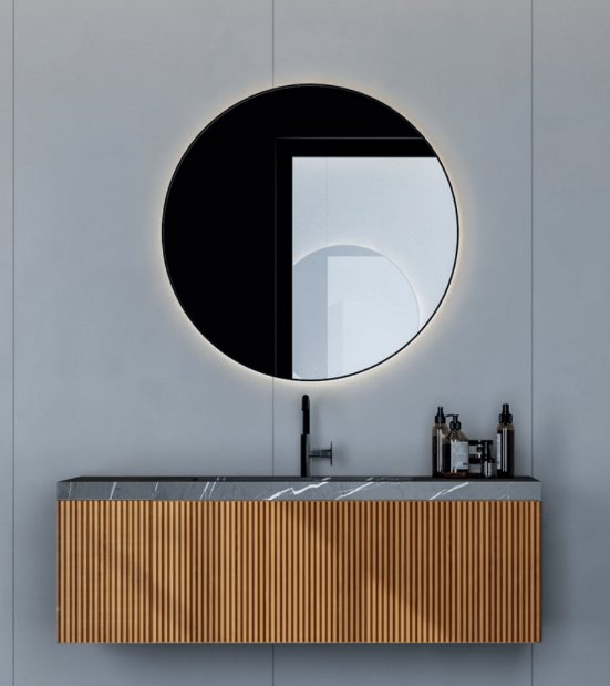 Lavabo dogato in legno